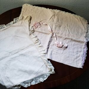 Vintage Doll Linen Dress Edwardian Victorian Antique Handmade Retro Assortment!